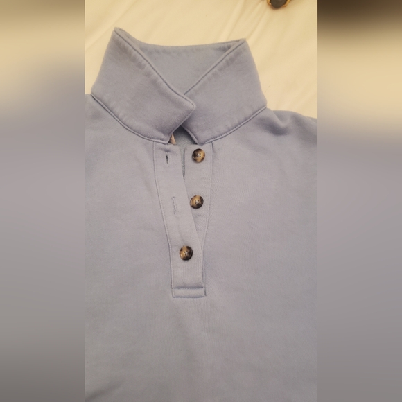 ALO Yoga polo henley pullover sweatshirt 💙 - Picture 10 of 10